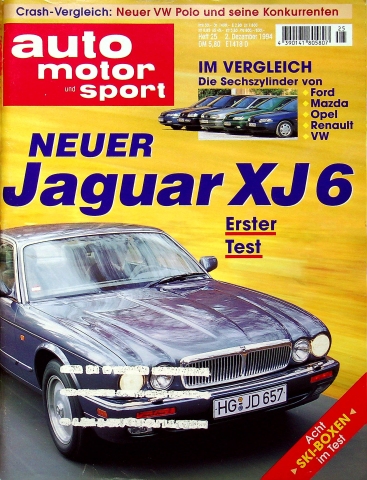 Deckblatt Auto Motor und Sport (25/1994)